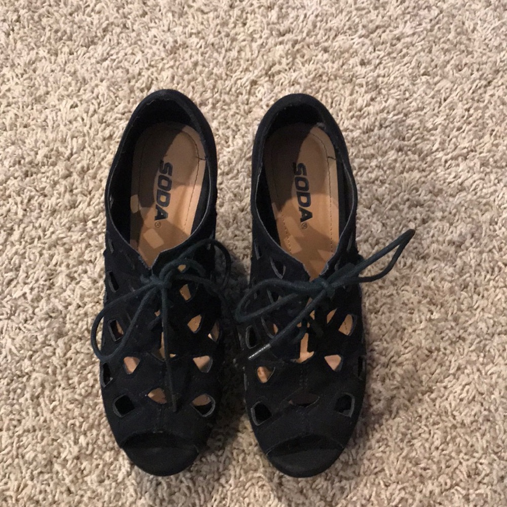 5 inch platform wedges